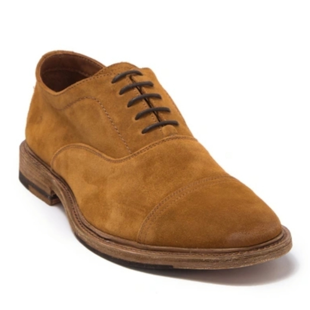 Frye Mens Paul Bal Suede Lace Up Oxford Loafer boots shoes sz 8.5D